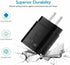 Type C Charger, 25W USB-C PD Fast Charging with 6ft Cable for Samsung Galaxy