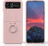 E Segoi 4 4 5G Designed for Galaxy Z Flip Case, Liquid Silicone Gel Rubber Shockproof Case Soft Microfiber Cloth Lining