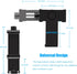 Smartphone Tripod Mount Holder, Adjustable Clip for Cell Phone, Digital Camera Bracket, Compatible with Most Cellphones