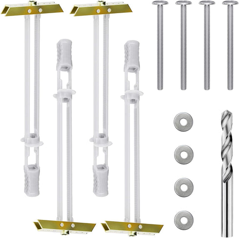 Steel Stud TV Mounting Kit, Metal Stud TV Mount for Tilt & Low Profile, Includes Wall Anchors & Hardware