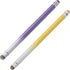 MECCANIXITY 2pcs Rubber & Fiber Dual Tips Stylus Pens for Touch Screens Universal Tablet Pen Sensitivity Precision,