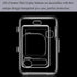 Fintie Clear Protective Case for Fujifilm Instax Mini Liplay Hybrid Instant Film Camera, Crystal Hard Cover