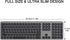 cimetech 2.4GHz Wireless Keyboard with Number Pad Full Size Design for Laptop Desktop PC Tablet, Windows iOS Android