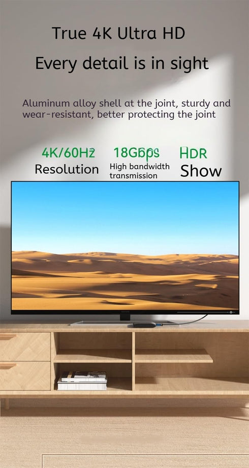 Generic 4K (10ft) High-Speed HDMI to HDMI Cable is Perfect for Gaming, Streaming laptops, desktops, Gaming Monitors