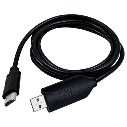 USB3.0 to HDMI Converter Cable 1.5M with Chip, 1080P Full HD USB2.0/3.0 Audio Video Adapter Male to Male for HDTV,