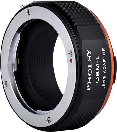 Lens Mount Adapter QBM to L for Rollei SL35 Lens to Leica L Mount Camera Body Compatible with Leica SL2, CL, TL2