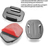 Fulushouxi 18 Set Helmet Adhesive Sticky Mount, Compatible with GoPro Hero 10/9/8/7, Action Camera