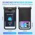 8.5in Waterproof Phone Pouch with Lanyard, IPX8 Cell Phone Dry Bag for iPhone 15/15 Plus/15 Pro/15 Pro Max/13/14/SE