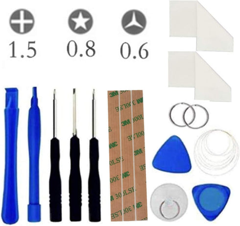 Front Screen Glass Outer Panel Lens Replacement + OCA Repair Tools Kit for Galaxy S20 Ultra 5G