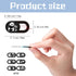 6Pcs 6 Styles Panda Camera Cover Webcam Cover Slide Cute Animal Design Privacy Guard Webcam Protector for Laptop