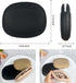 Silicone Headphone Organizer - Data Cable Storage Case - Mini Key Box - Portable Wired Headset Storage Bag (Black - Brown - Nude-3PCS)