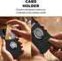 for TCL 50 XE/TCL 50 5G Phone Case with Tempered Glass Screen Protector, Card Holder with Ring Stand Case for TCL 50