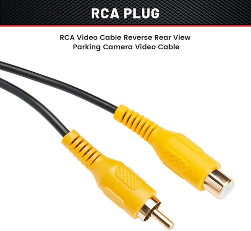 RED WOLF Reverse Camera T-Harness 16-Pin for 2012-2013 Toyota Prius Camry, 2015 Scion tC OEM Factory Display