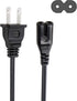 8ft Power Cord for Samsung Soundbar, Subwoofer Home Audio Theater, Game Day Rechargeable Speaker System