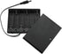 E-outstanding Battery Box, 6x1.5V AA Battery Case Holder, Black with ON/Off Switch