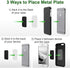Great 1 3M 6 6 Universal Metal Plates with Adhesive for All Magnetic Car Mounts, Cell Phone, Tablet Holder
