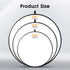 Kalofaye 5-in-1 32 Inch/80 cm (32'' (80cm)) Light Reflector Photography Diffuser Collapsible Portable with BagGold