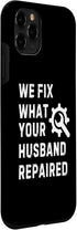 iPhone 11 Pro Funny Handyman Reparation Guys Plumbers DIY Home Renovation Case