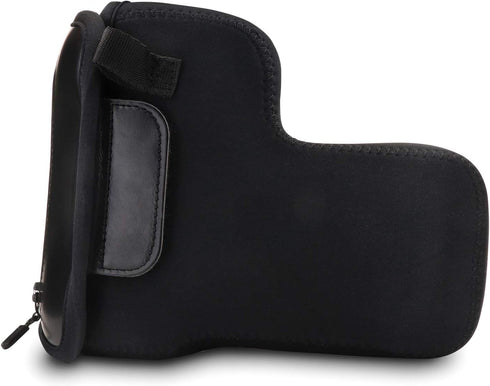 MegaGear MG1556 Ultra Light Neoprene Camera Case for Canon EOS Ra, RP, R (24-105mm) - Black