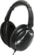 Maxell Bass 13 Headphones - Stereo - Wired - Over-The-Head - Binaural - Circumaural - Black