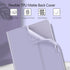 Fintie Keyboard Case for iPad Air 11-inch M2 (2024), Detachable Bluetooth Keyboard, Soft TPU Back Cover, Lilac Purple