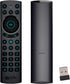 Bluetooth Voice Remote Control, USB Wireless Backlit Air Remote Mouse with IR Learning for PC, Projector, Smart TV