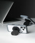 bitplay Magnetic Phone Grip for MagSafe, Finger Holder and Kickstand for Smartphones, Adhesive Metal Ring Included