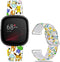 Pikacu Sea Turtle Anime Bands - Compatible with Fitbit Sense/Sense 2/Versa 3/Versa 4 Soft Sport Strap