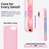 ORNARTO 17e 16e 6.1", 3 16e 17e-Chalk Compatible with iPhone Case and for iPhone Case Liquid Silicone Layers Full