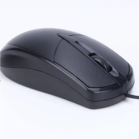 Guiheng Wired Mouse, Ergonomic Computer Mouse, USB for Right or Left Hand, with Durable Clicks for PC, Computer