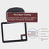 Nikon D500 Screen Protector, Professional Optical Tempered Glass LCD Screen Protector for Nikon D500