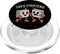 Nemons Goth Clothing Tofu Fighters - Funny Vegan Pun - Plant-Based Music Humor PopSockets PopGrip