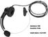 RJ9 Earphone, Ultra Lightweight Phone Headsets Noise Cancelling 150 Ohm Speaker for Office Landline Phone