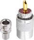 Goupchn PL259 Coax Connectors 2 Pack, UHF Male Plug Solder Adapters for RG58, RG59, RG8, RG8x, RG213 Coaxial Cable