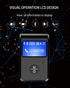 ZIIDOO Bluetooth Car Adapter, Aux Adapter 5.0 with Display Screen, Portable Receiver with DSP/CVC Noise Cancellation