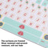 Vikye 2PCS/Pack 84 108 Universal English Keyboard Stickers, Frosted Surface Replacement Mechanical Keyboard Keyboard