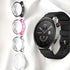Screen Protector Case for Amazfit GTR 4 Smartwatch, 2-Pack Soft TPU Full Protective Face Cover, Black