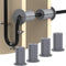 Mity rain 4PCS Wall Grommets for Starlink Cable, Accessories Compatible with Starlink Mount for