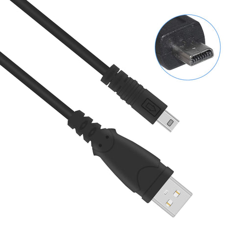 Sqrmekoko USB Interface Data Transfer Cable, Compatible with Nikon Digital SLR DSLR D3300 D750 D5300 D7200 D3200,