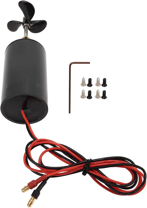 545 50T GLOGLOW Brush Motor, Excellent Thrust Impact Performance High Efficiency RC Underwater Thruster RC Accessory