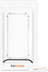 kwmobile Crossbody Case for Apple iPod Touch 6G / 7G, Transparent TPU Cover with Neck Strap - Transparent/Black
