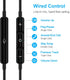 3.5mm Earbuds Noise Canceling Headphones with Microphone, Magnetic in-Ear Wired 3.5mm Jack Earphone for Moto G Power