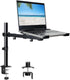 UPGRAVITY Laptop Desk Mount, Single Laptop Stand Arm with Vented Tray for 17