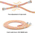 YESPURE for iPhone 11 Case - Clear Neck Hanging Adjustable Lanyard Crossbody Phone Cover for Women Girls