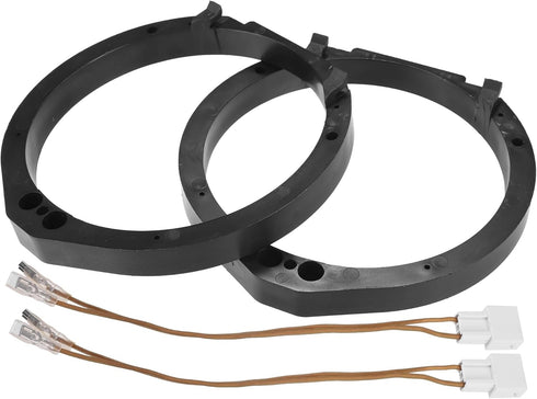 uxcell 6.5" Car Speaker Adapter Spacer Ring with Wire Combination for Honda Accord 2008-2019