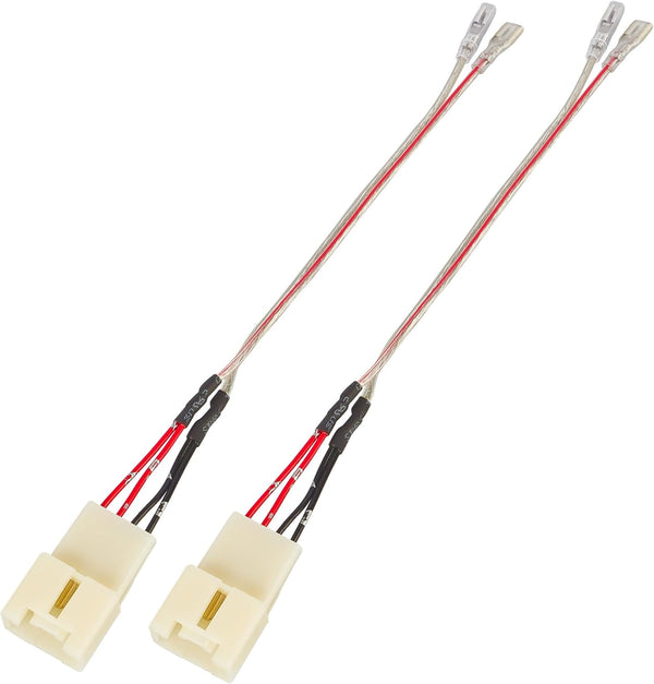 RED WOLF Car Door Speaker Wiring Harness Connector for 2011-2021 Ford F150 Escape Focus Bronco Mustang, 2 PCS