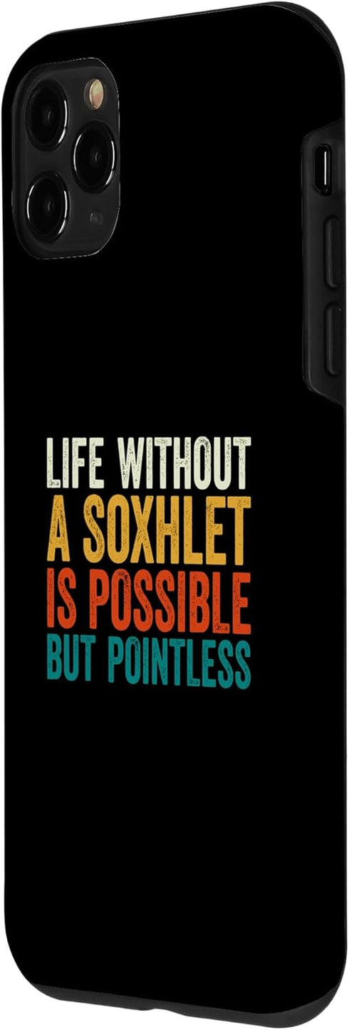 iPhone 11 Pro Soxhlet Laboratory Equipment Case, Life is Possible