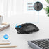 Uiosmuph BT5.1/5.0 2.4Ghz Mini Wireless Bluetooth Mouse for Travel, Silent Rechargeable Computer Mouse for Laptop
