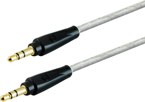 GE Pro 3.5mm Auxiliary Cable, 3ft Audio Cord, Premium Aux Cord for Car, Phone/Tablet, Home Stereo System