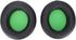 Razer Kraken 7.1 V2 Pro Headphone Ear Pads - Soft Leather Replacement Cushions (Green) for Ultimate Comfort.